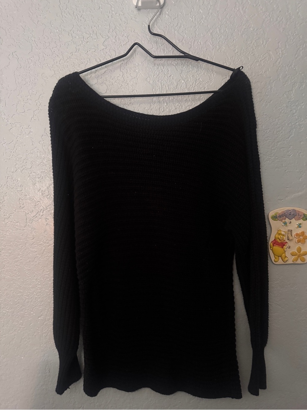 Timing Black Sweater size medium